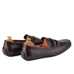 Valerio Brown Double Monk Strap Shoes