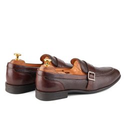 Verdant Brn single monk Loafer shoes