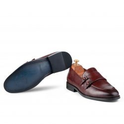 dominion double monk strap shoe