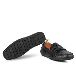 valerio-noir Black Double Monk Strap Shoes