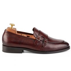 dominion double monk strap shoe